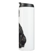 Bouteilles Isothermes Chien de taureaux français à Tuxedo (Tourné sur la droite)