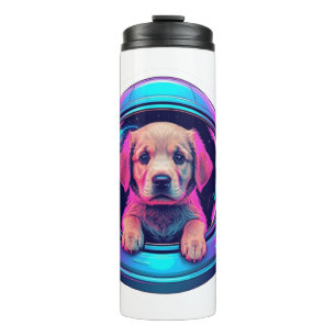 Bouteilles Isothermes Chien de traîneau astronaute mignon