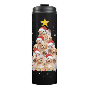 Bouteilles Isothermes Chien drôle de sapin de Noël