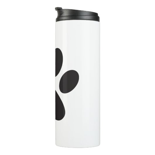 Bouteilles Isothermes Chien Empreinte de patte Chat Animal Animaux Pied (Tourné sur la droite)