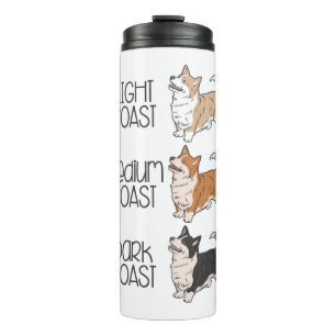 Bouteilles Isothermes Chien et café de Corgi