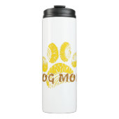 Bouteilles Isothermes Chien Maman Paw Tournesol Dessin (Devant)