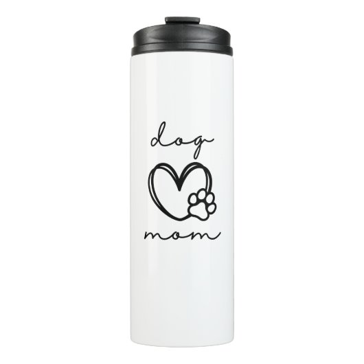 BOUTEILLES ISOTHERMES CHIEN MOM THERMAL TUMBLER (Devant)
