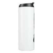 Bouteilles Isothermes Chien noir berger allemand (Tourné sur la gauche)