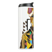 Bouteilles Isothermes Chien portant un costume : Art numérique (Tourné sur la gauche)