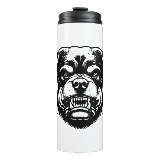 Bouteilles Isothermes Chien Rottweiler (Devant)