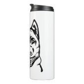 Bouteilles Isothermes Chien taureau américain (Tourné sur la droite)