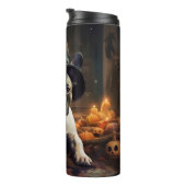 Bouteilles Isothermes Chien-taureau Citrouille Halloween effrayant (Tourné sur la droite)