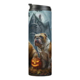 Bouteilles Isothermes Chien-taureau Halloween nuit Chien de nuit plaisir