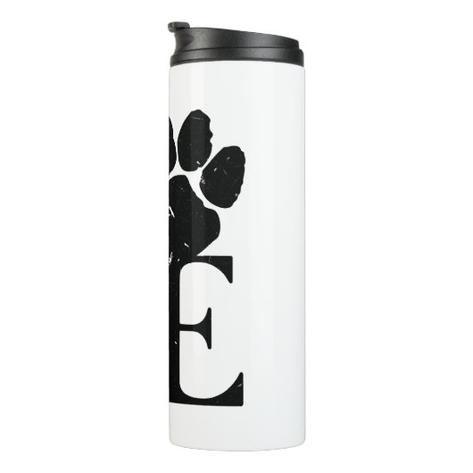 Bouteilles Isothermes Chiens Aiment Chiens (Tourné sur la droite)