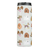 Bouteilles Isothermes Chiens Animaux (Dos)