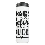 Bouteilles Isothermes Chiens avant les mecs (Devant)