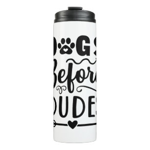 Bouteilles Isothermes Chiens avant les mecs