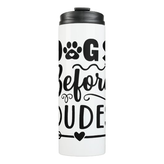 Bouteilles Isothermes Chiens avant les mecs (Devant)