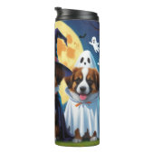 Bouteilles Isothermes Chiens bergers belges Citrouille Halloween Funny (Tourné sur la droite)