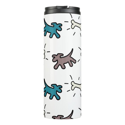 Bouteilles Isothermes Chiens Bones EG Graffiti Style Thermal Trumbler (Dos)