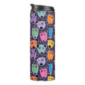 Bouteilles Isothermes Chiens colorés amusants (Tourné sur la droite)