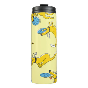 Bouteilles Isothermes Chiens d'activités : motif sportif frisbee