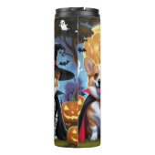 Bouteilles Isothermes Chiens de Corgi Citrouille Halloween Funny (Dos)