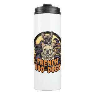 Bouteilles Isothermes Chiens de French Boo Halloween Création Bouledogue