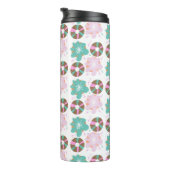 Bouteilles Isothermes Chiens de Noël pour enfants Doodle rose (Tourné sur la droite)