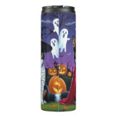 Bouteilles Isothermes Chiens Kelpies Australiens Citrouille Halloween Dr (Dos)