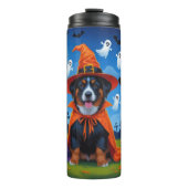 Bouteilles Isothermes Chiens Malinois belges Citrouille Halloween Funny (Devant)