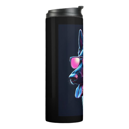 Bouteilles Isothermes Chiens Malinois belges T-shirt Malinois (Tourné sur la gauche)