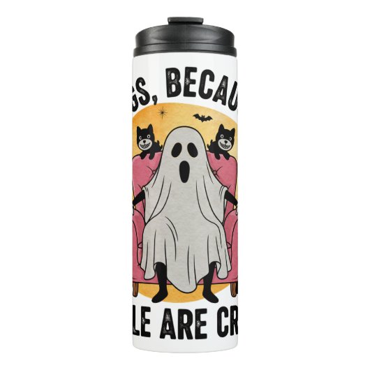 Bouteilles Isothermes Chiens Parce Que Les Gens Sont Déplaisants (Devant)