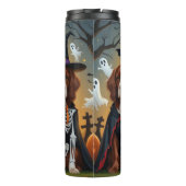 Bouteilles Isothermes Chiens rouges irlandais Citrouille Halloween Funny (Dos)