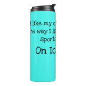 Bouteilles Isothermes chiffre tasse de patin (Tourné sur la gauche)