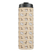 Bouteilles Isothermes chih tzu chien motif (Devant)