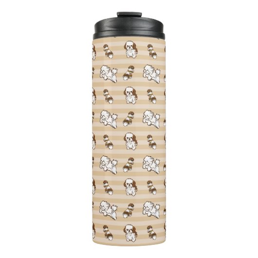 Bouteilles Isothermes chih tzu chien motif (Devant)
