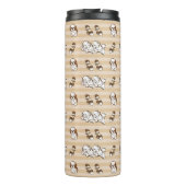 Bouteilles Isothermes chih tzu chien motif (Dos)