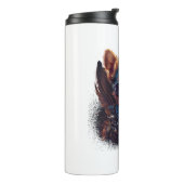 Bouteilles Isothermes Chihuahua Biker Motorcyle Riding Chien Papa (Tourné sur la gauche)