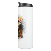 Bouteilles Isothermes Chihuahua Biker Motorcyle Riding Chien Papa (Tourné sur la droite)