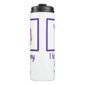 Bouteilles Isothermes Chihuahua Cute Chien Silhouette PPY&B (Devant)