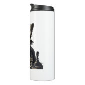 Bouteilles Isothermes Chihuahua Joueuse d'échecs (Tourné sur la droite)