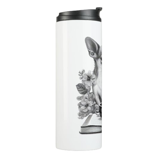 Bouteilles Isothermes Chihuahua Livre Café Lecture Thé (Tourné sur la gauche)