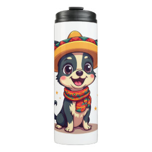 Bouteilles Isothermes Chihuahua Mexique Cinco de Mayo Chien Drôle Co