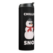 Bouteilles Isothermes Chillin avec mes neiges (Tourné sur la gauche)