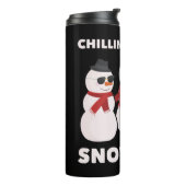 Bouteilles Isothermes Chillin avec mes neiges (Tourné sur la gauche)