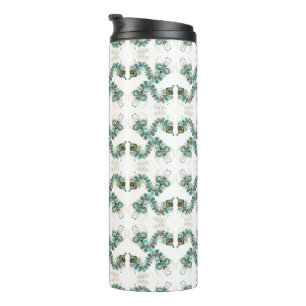 Bouteilles Isothermes Chimera - Peacock Seahorse Température Voyage Tumb