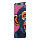 Bouteilles Isothermes Chimpanzé fou mignon (Tourné sur la gauche)