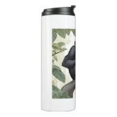 Bouteilles Isothermes Chimpanzé mignon sur la branche accueille (Tourné sur la gauche)