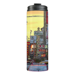 Bouteilles Isothermes Chinatown à Bangkok Thaïlande - Photo modifiée