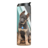 Bouteilles Isothermes Chiot bleu allemand berger (Tourné sur la gauche)