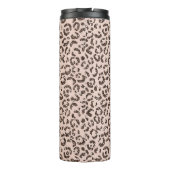 Bouteilles Isothermes Chocolat à chair blanche Parties scintillant léopa (Dos)