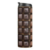 Bouteilles Isothermes Chocolat de luxe fait main dans une boîte (Tourné sur la droite)