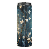 Bouteilles Isothermes Chouette À Neige Et Lune Avec Étincelle, (Dos)